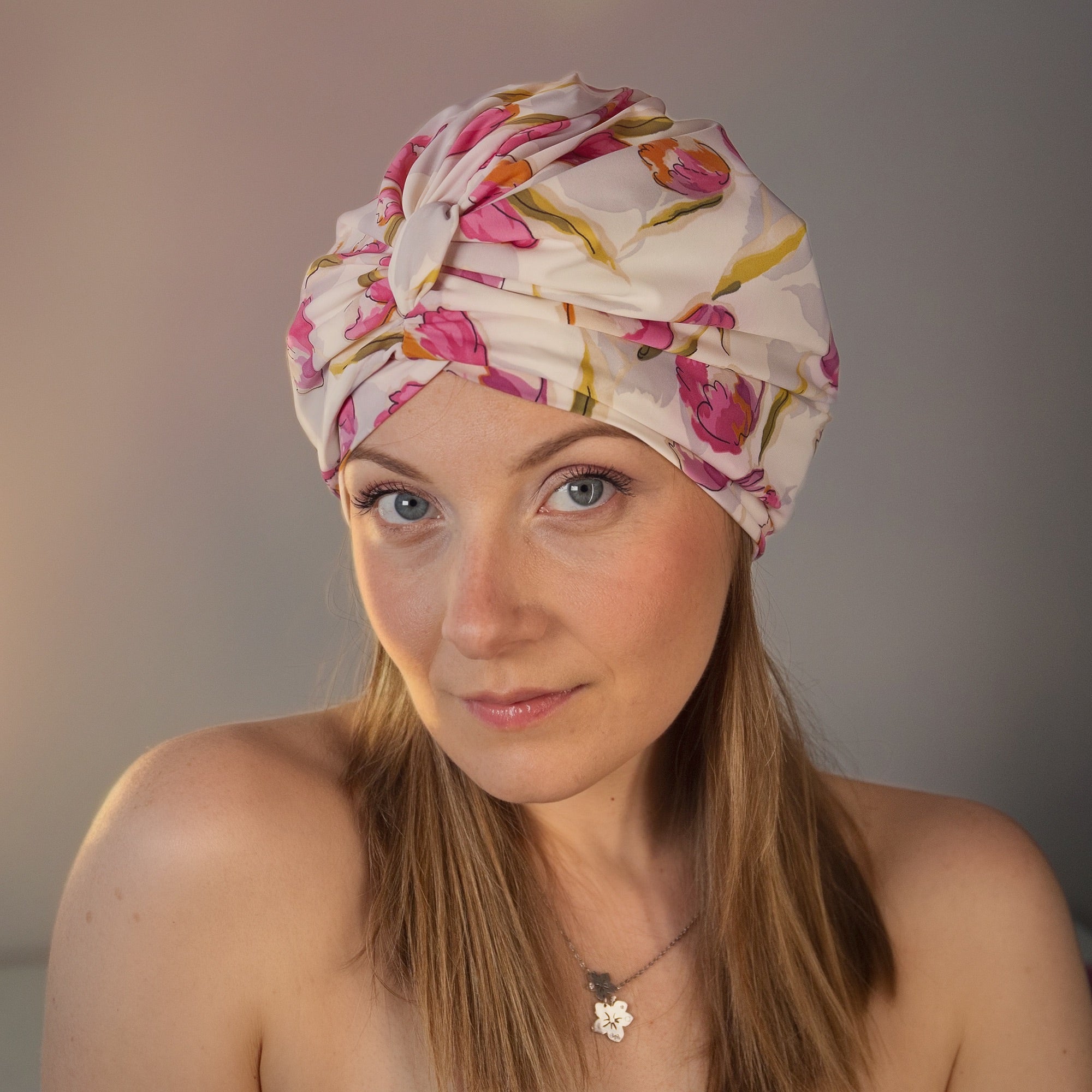 Tulips Shower Turban