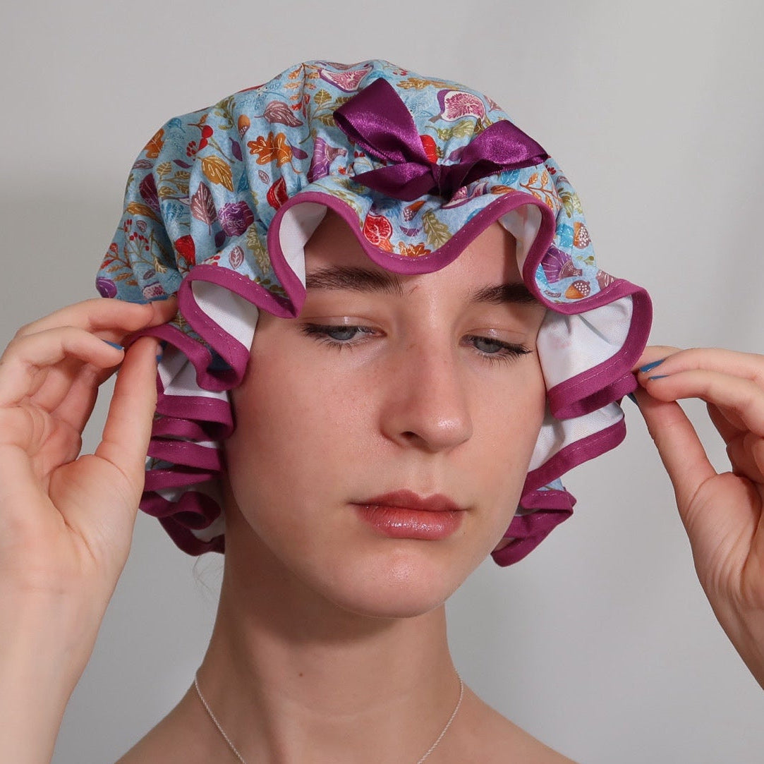 Forest Fruits Shower Cap