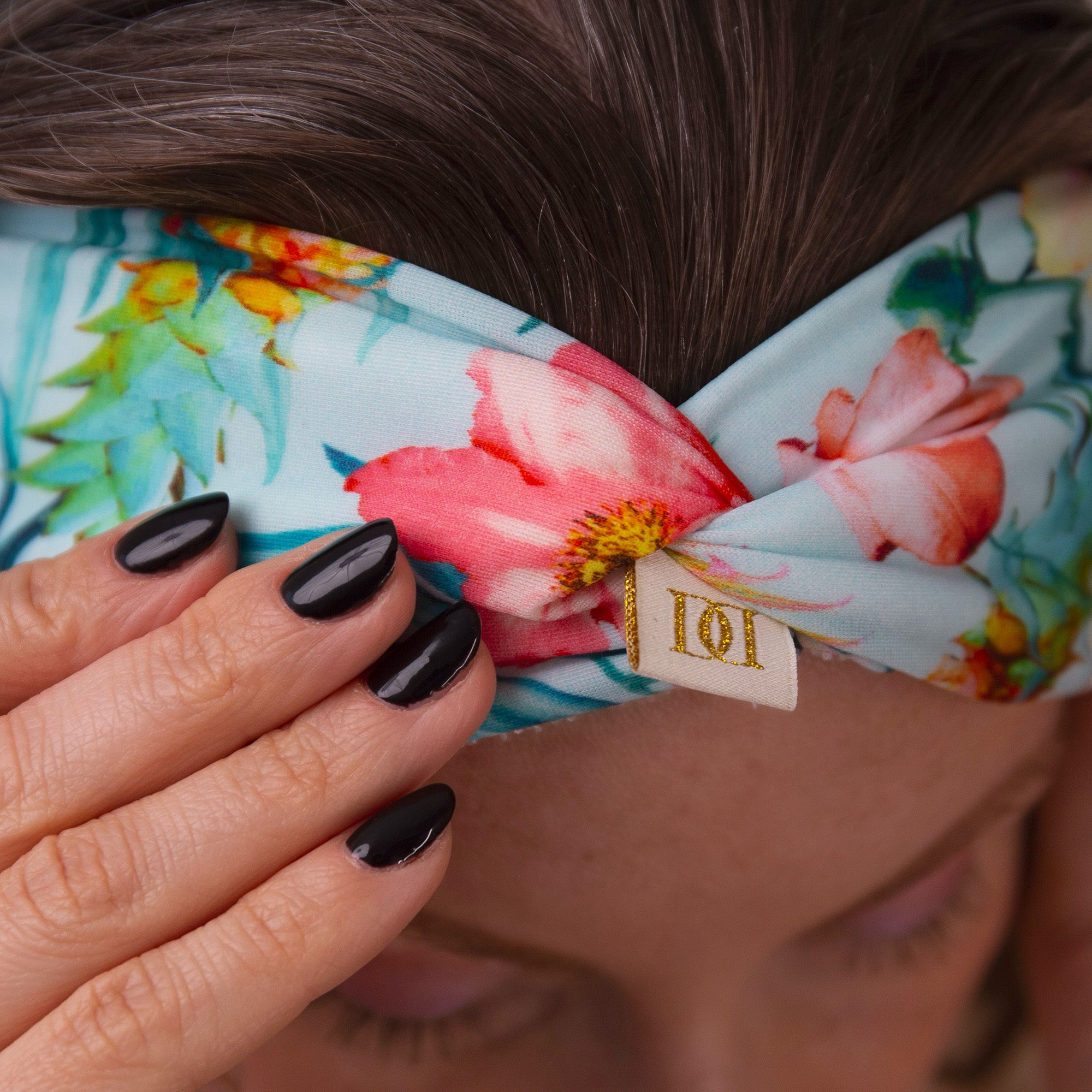 Tropical Fruit Lycra Hairband