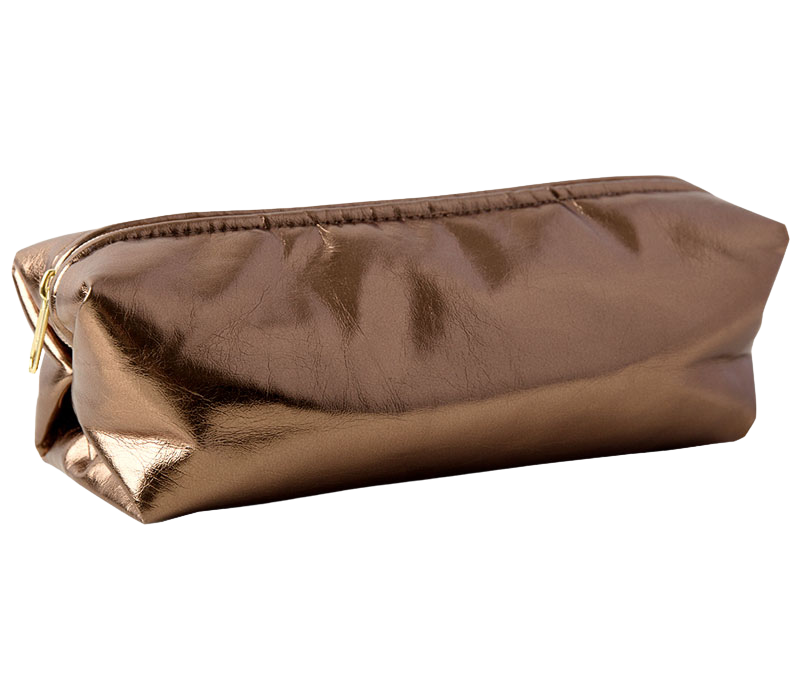 Bronze Box Make-Up Bag