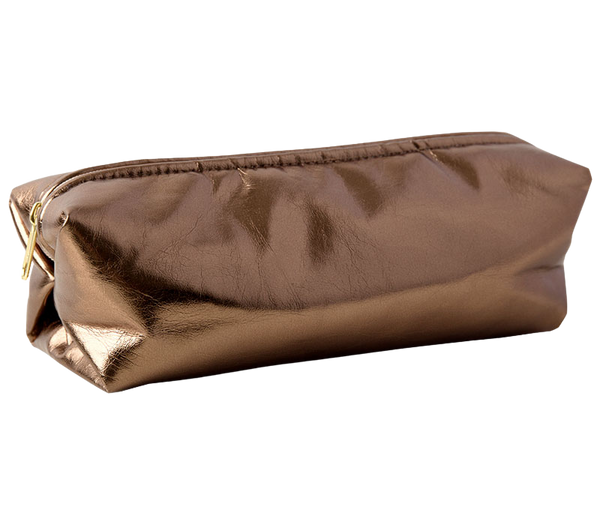 Bronze Box Make-Up Bag