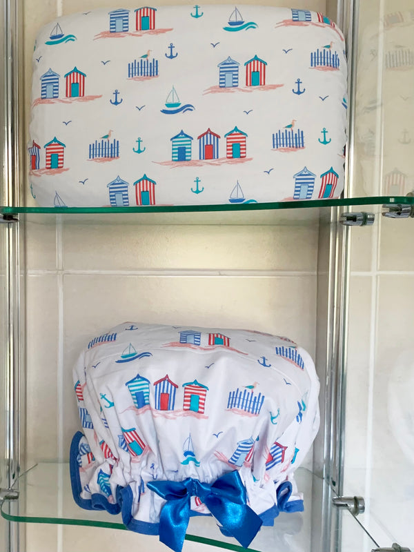 Beach Huts Bath Pillow
