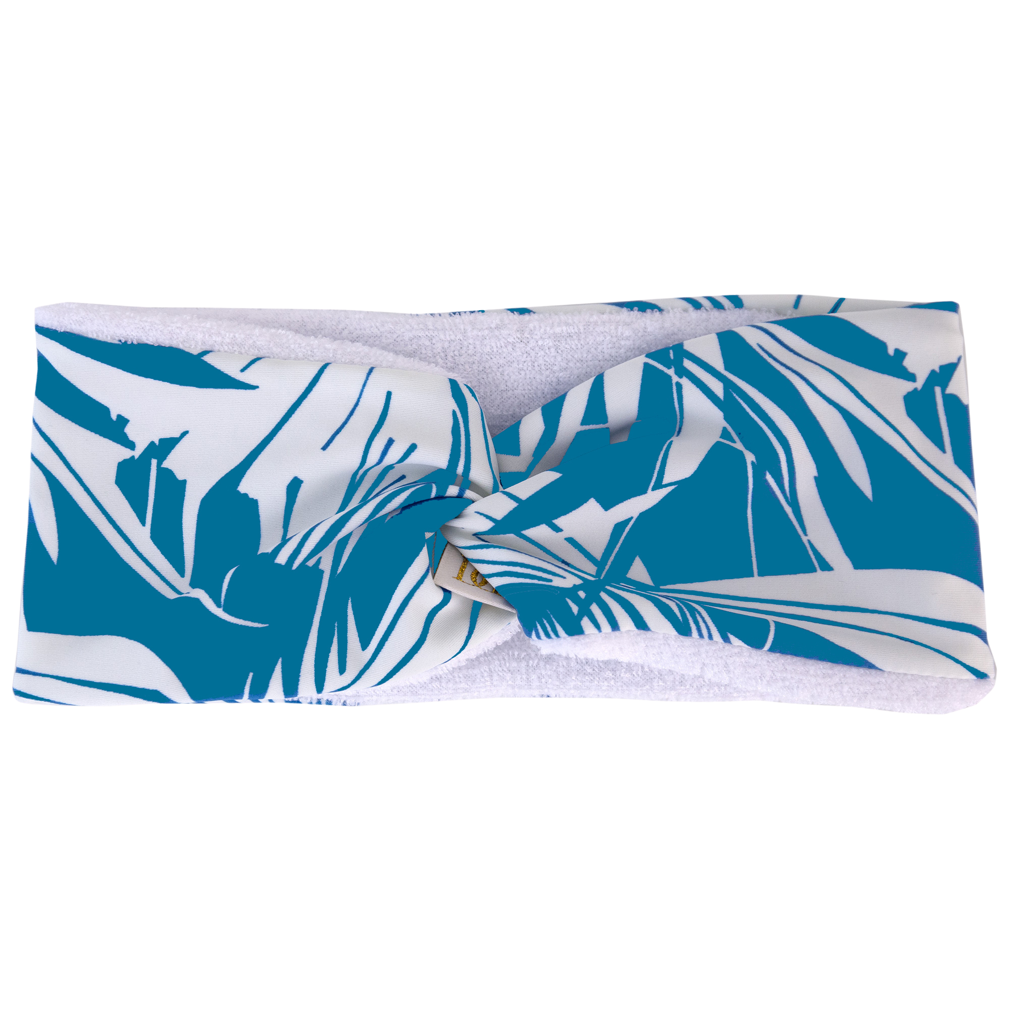Blue Palms Lycra Hairband