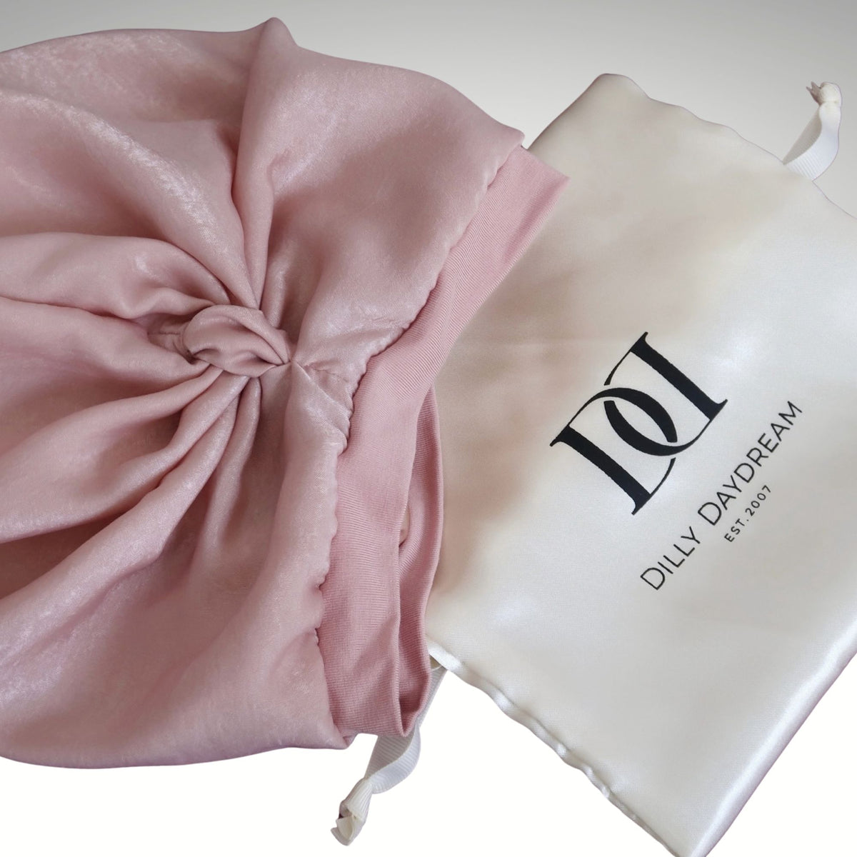 Blush Silk Sleep Turban