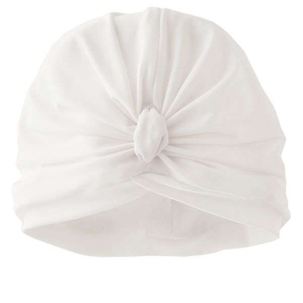 Diva White Towelling Lined Drying Turban