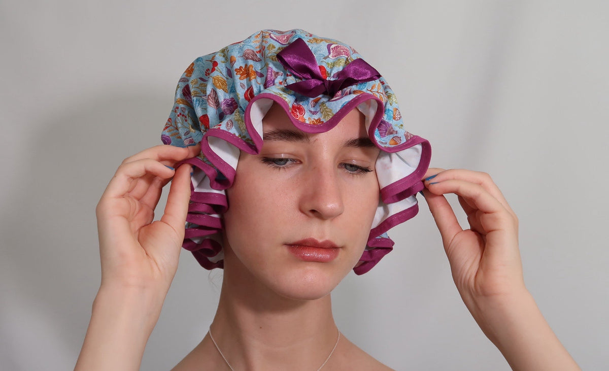 Forest Fruits Shower Cap