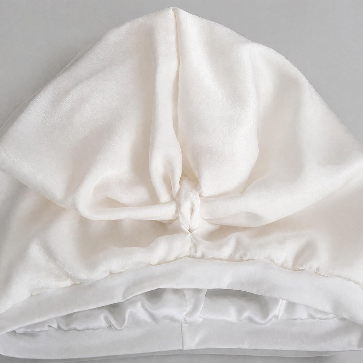 Ivory Silk Sleep Turban