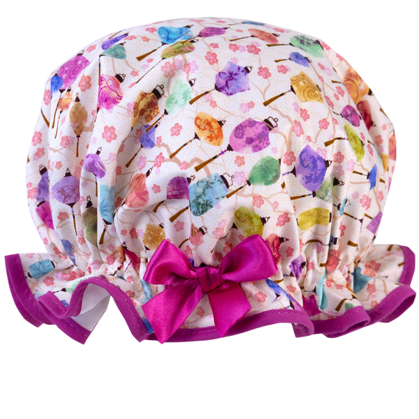 Lanterns Shower Cap