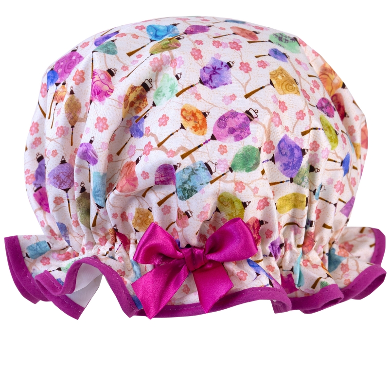 Lanterns Shower Cap