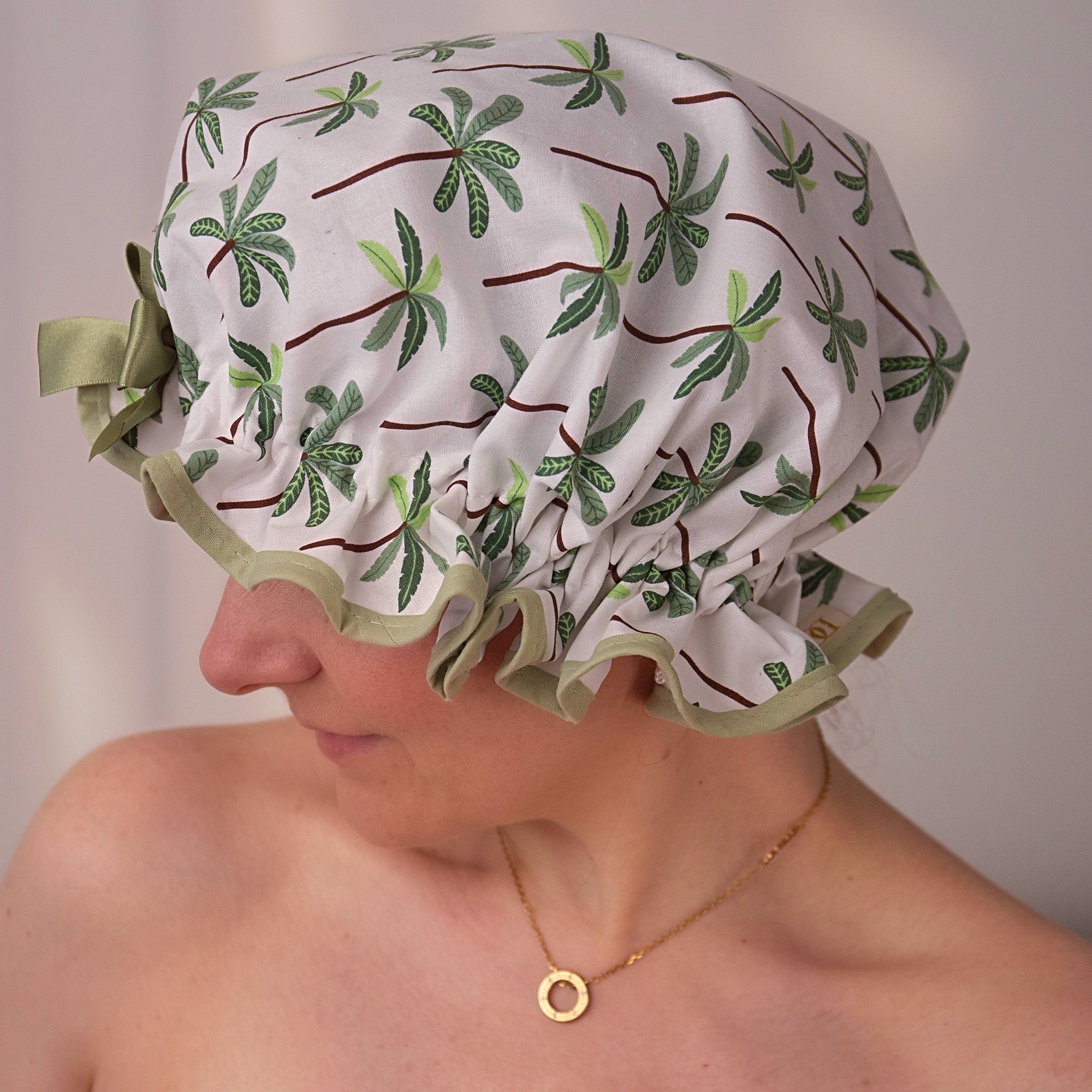 Palm Trees Shower Cap
