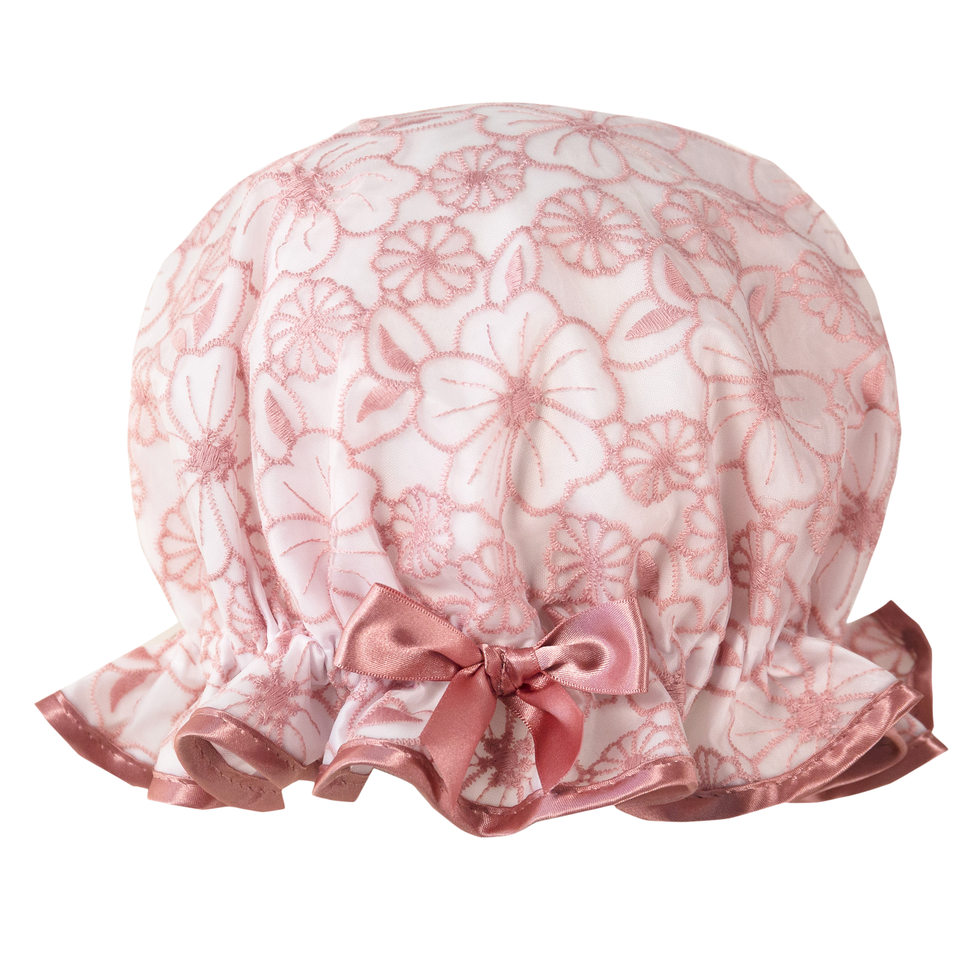 Pretty in Pink Shower Cap