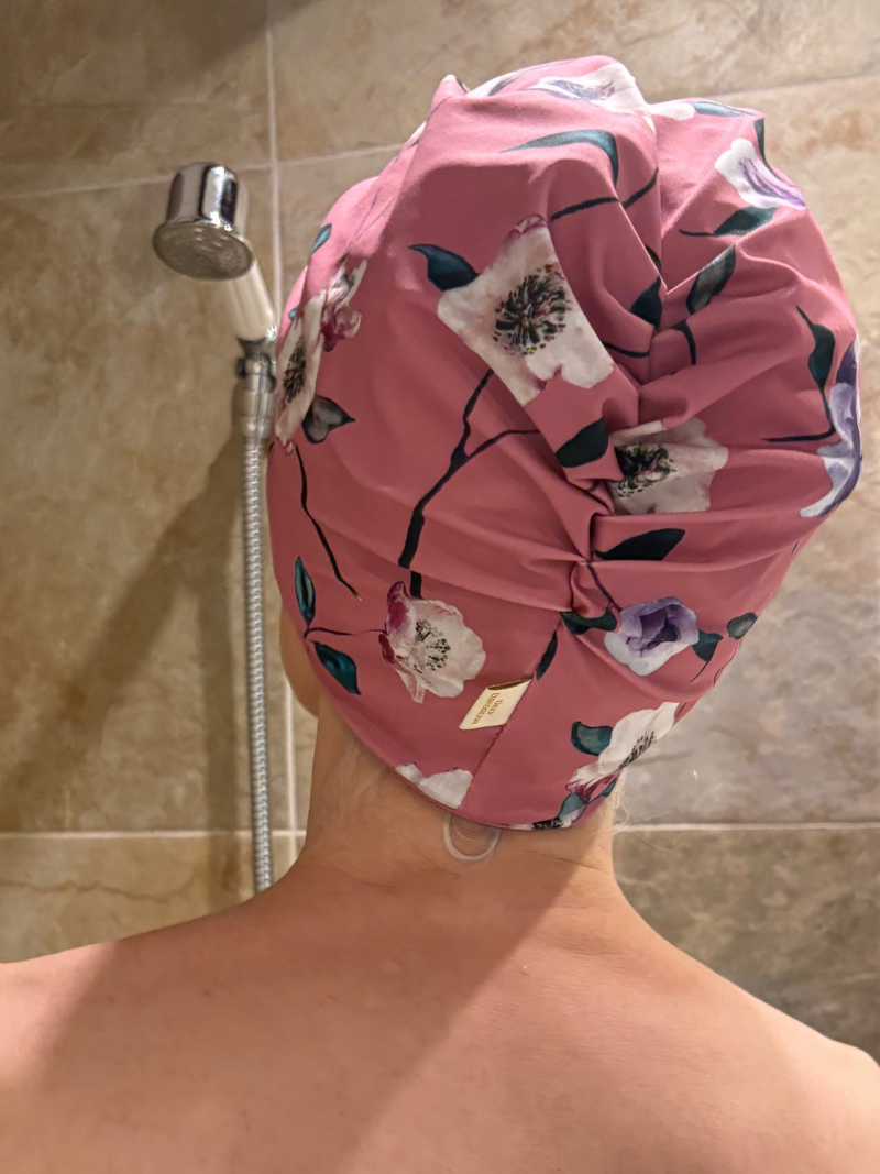 Rose Shower Turban