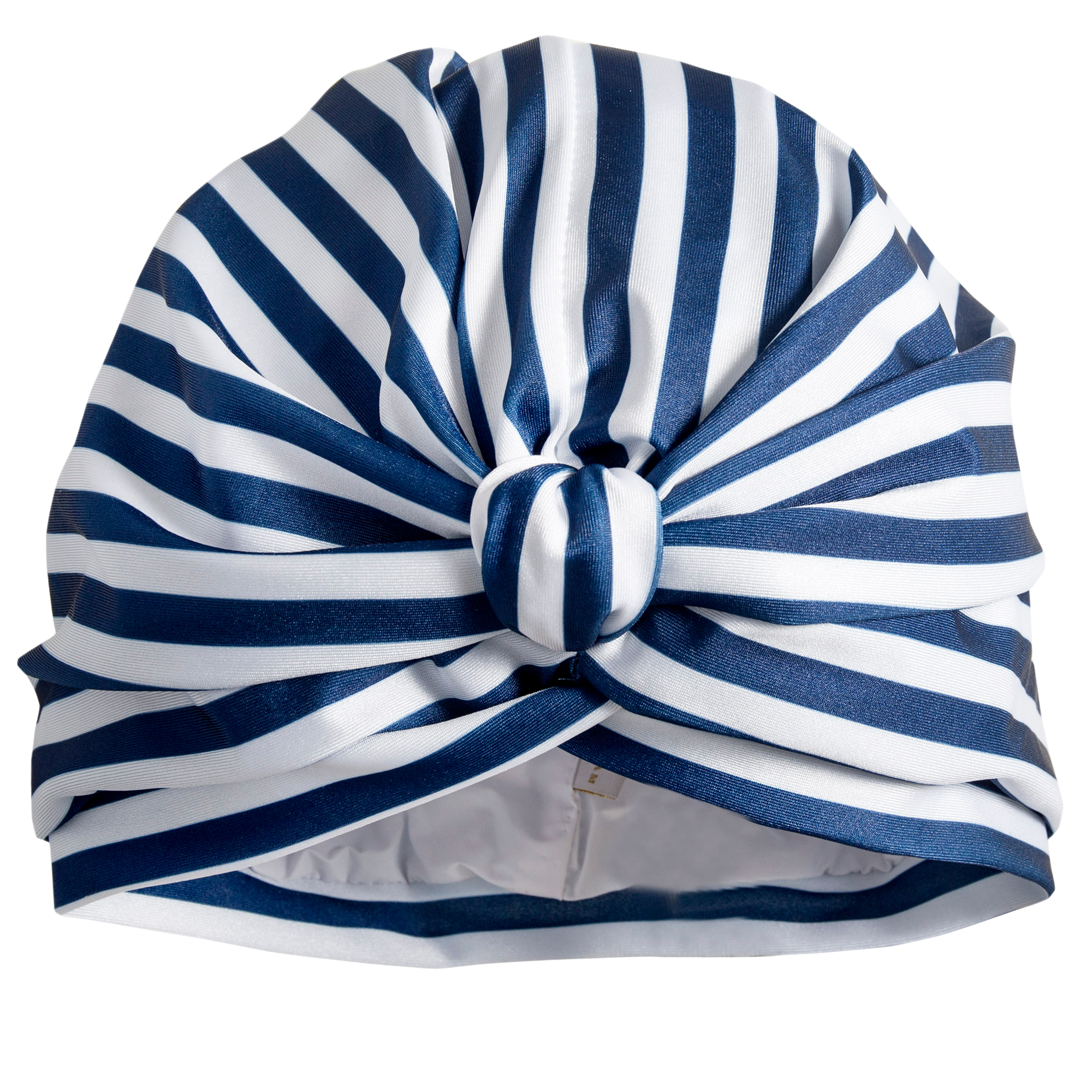 Stripey Blue Shower Turban