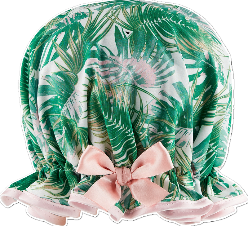New Tropical Palms Shower Cap