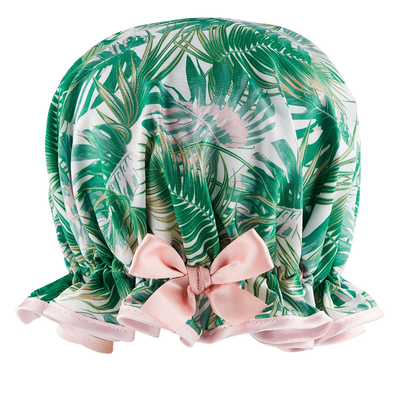New Tropical Palms Shower Cap