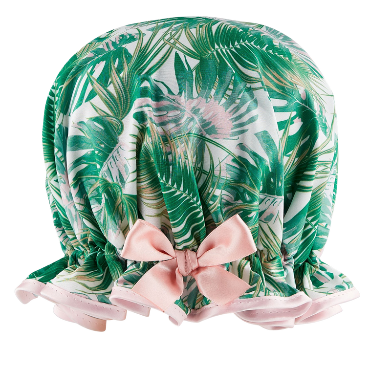 New Tropical Palms Shower Cap