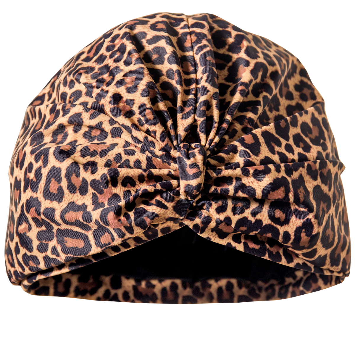 Large Leopard Print Shower Turban For Women - Wild Thing - Stretch ...