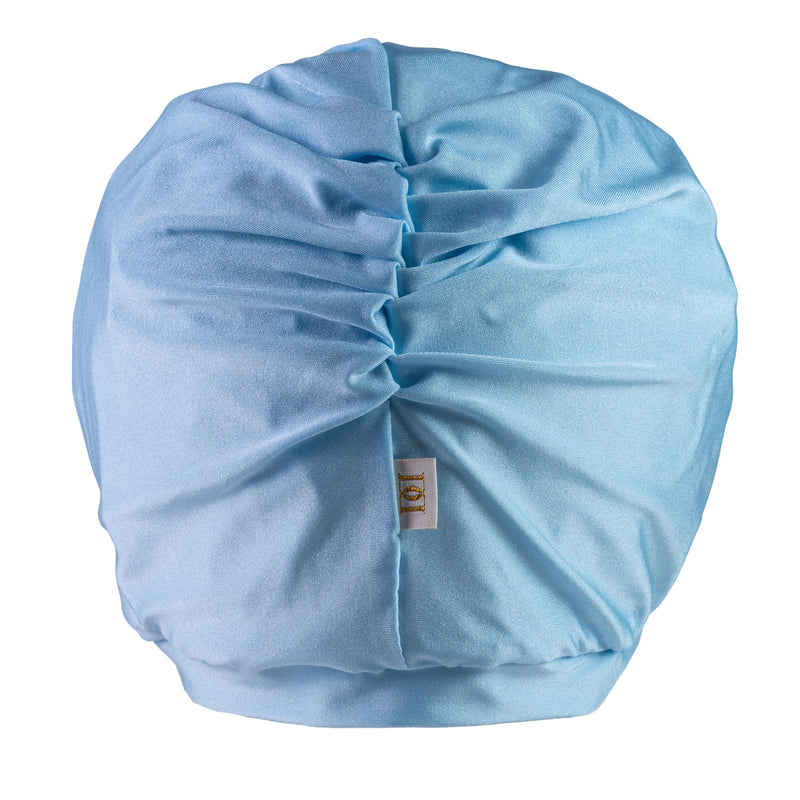 Baby Blue Shower Turban