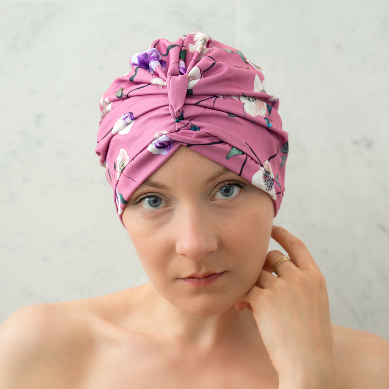 Rose Shower Turban